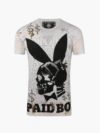 ST078｜PAIDBOY TEE 2.0 WHITE AND GOLD